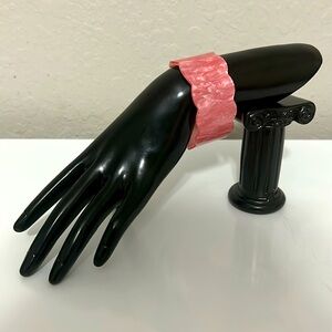 Pink Acrylic Bracelet